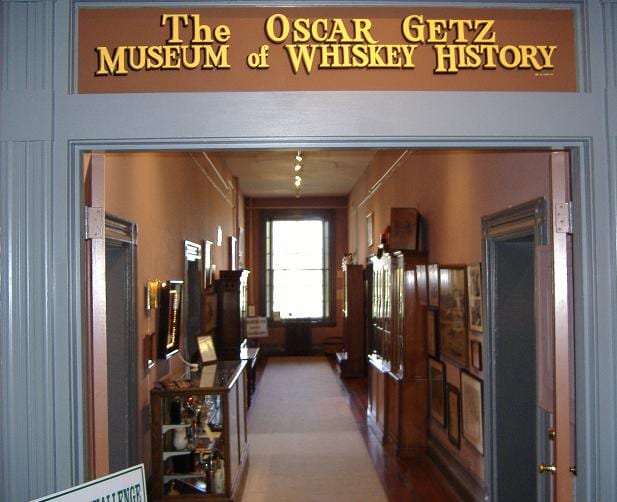 Oscar Getz Museum of Whiskey in Spalding Hall, Bardstown