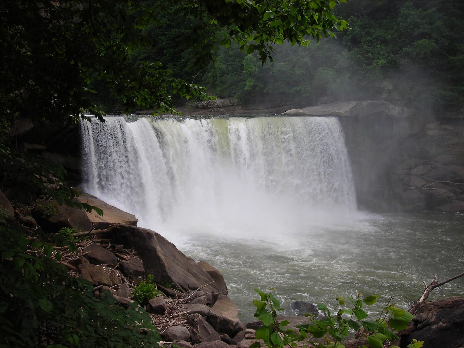 Cumberland Falls in Whitley County