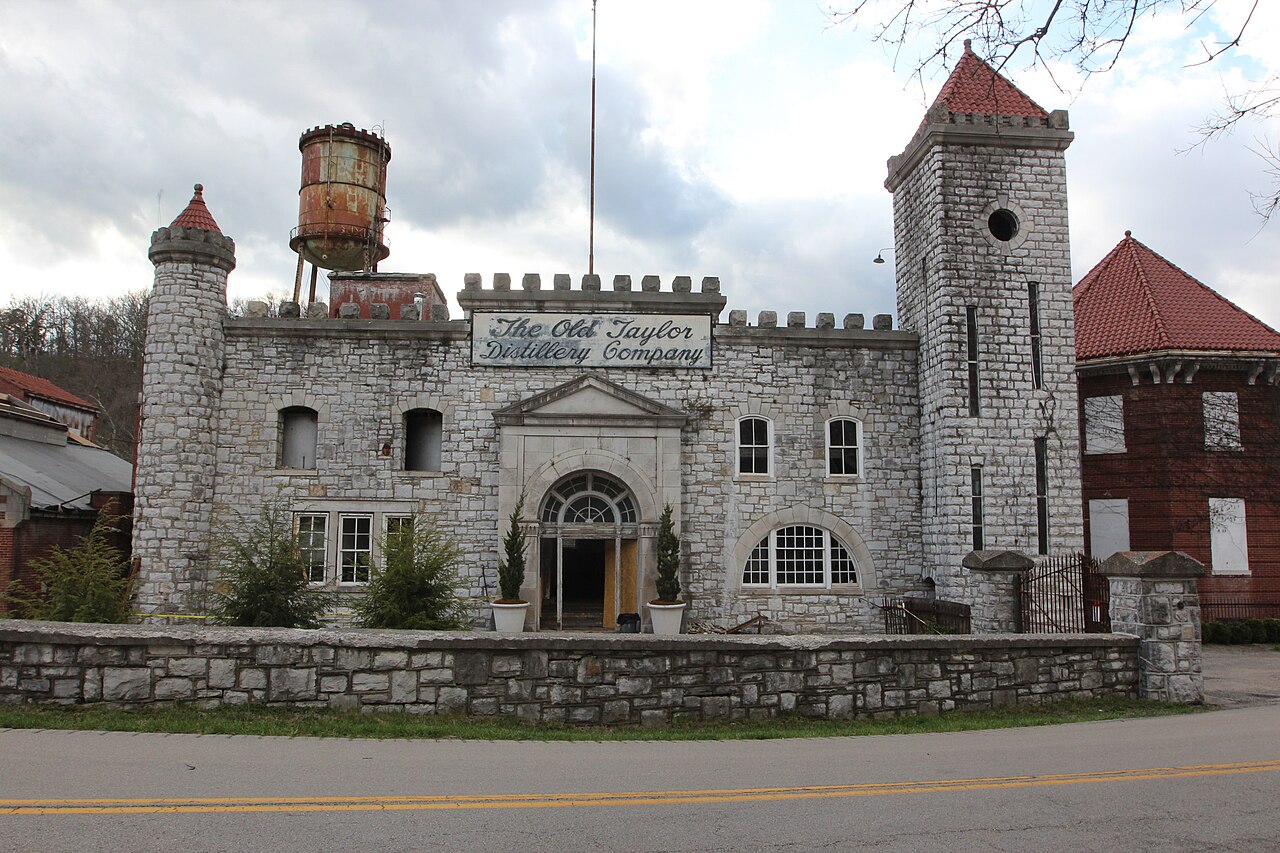 Old Taylor Distillery (E.H. Taylor Jr.'s castle distillery), Millville