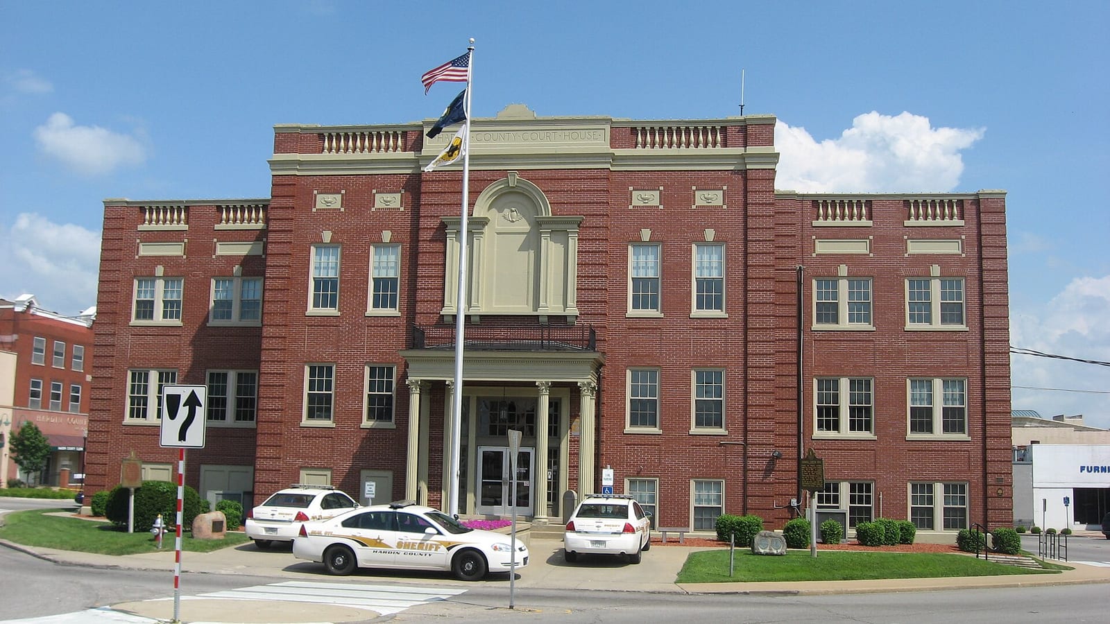 Hardin County Courthouse on Courthouse Square, Elizabethtown