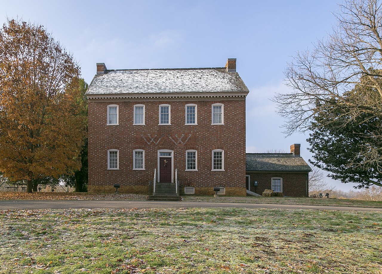 The William Whitley House near Crab Orchard (photographed 2019), Esther Whitley’s home; no portrait of her is known to the site
