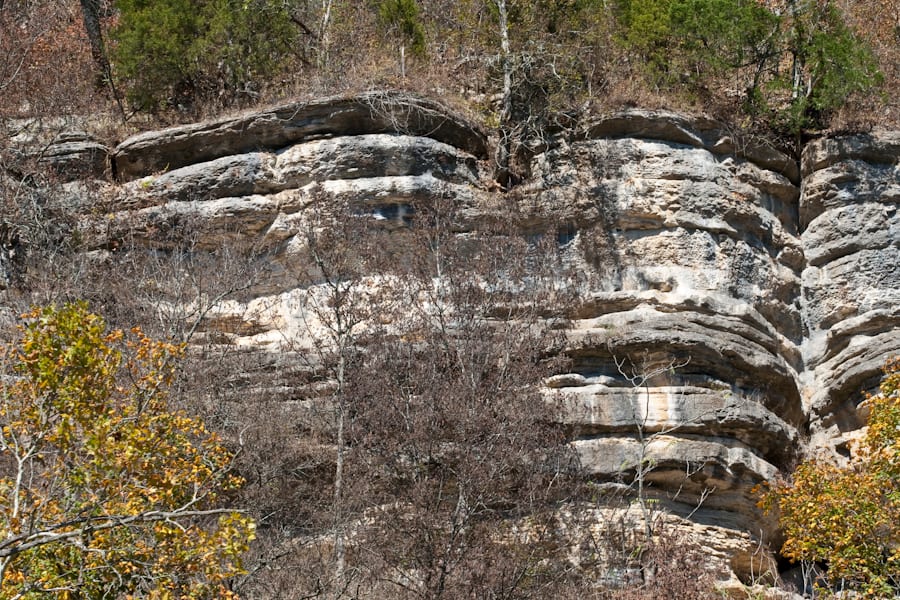 The Kentucky River Palisades up close