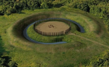 Mount Horeb Site 1, an Adena ring ditch and timber circle