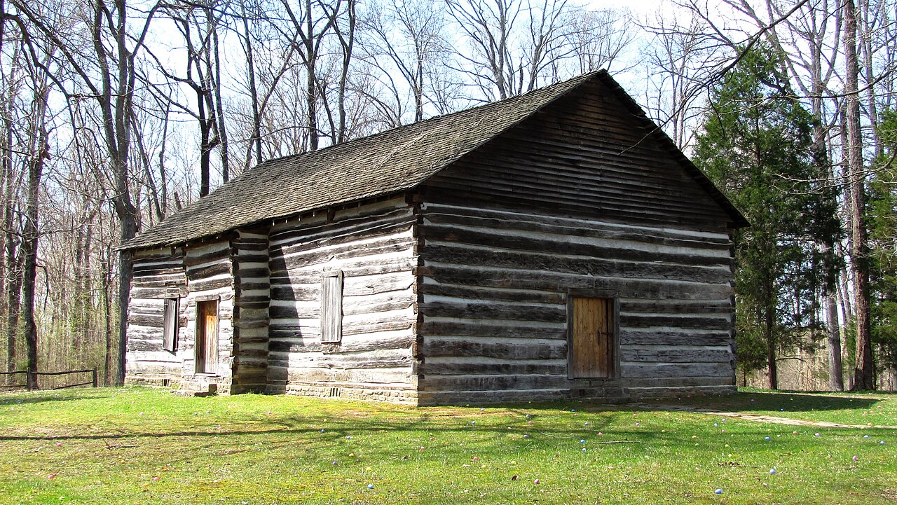 The Old Mulkey Meeting House near Tompkinsville (photographed 2010)