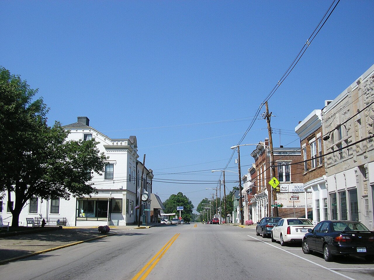 Downtown Owingsville (photographed 2007)