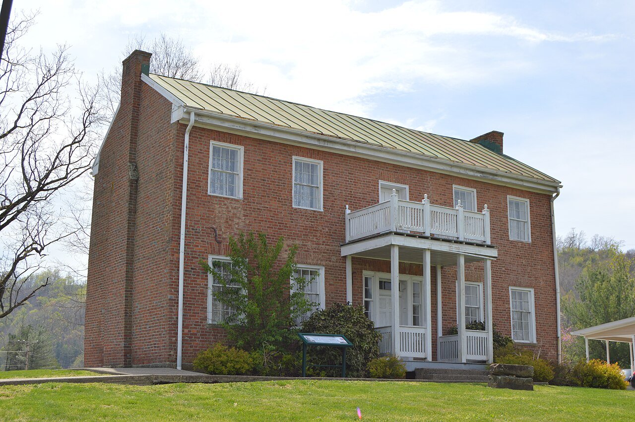 Samuel May House, Prestonsburg (built 1817; photographed 2014)
