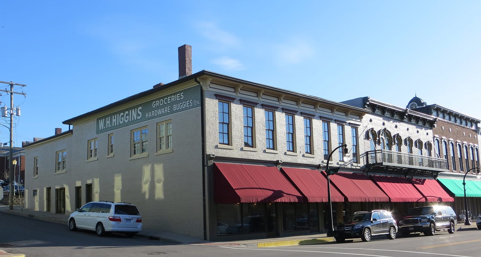 Commercial district, Stanford