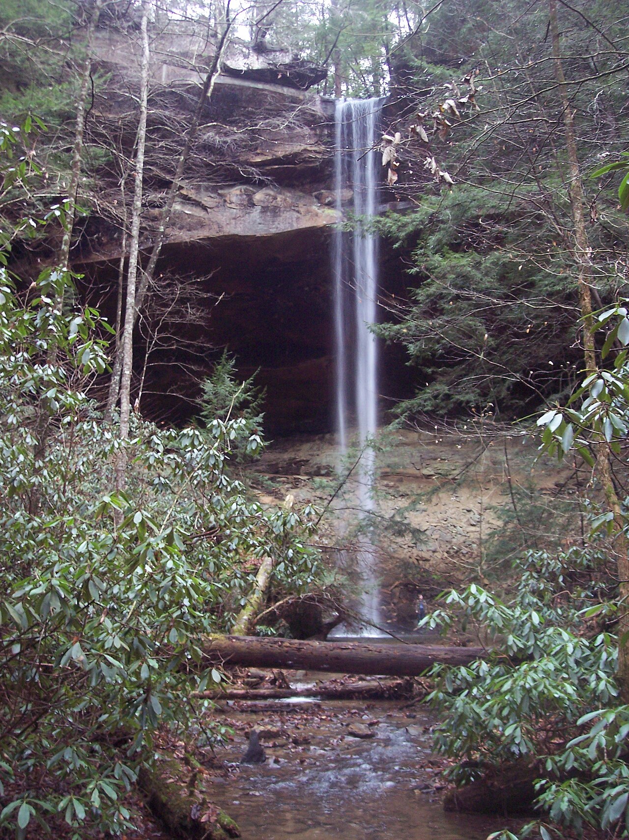 Yahoo Falls, Big South Fork, McCreary County (photographed 2008)