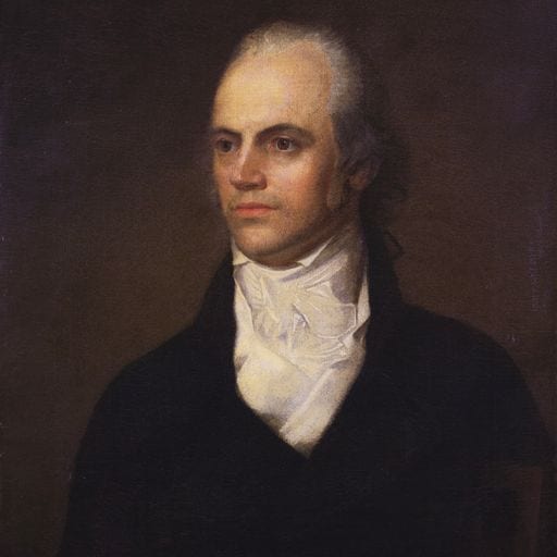 Portrait of Aaron Burr