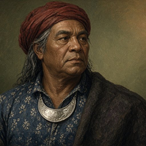 AI illustration of Doublehead, Cherokee chief, about 1805