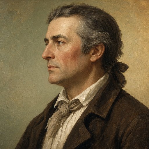 AI illustration of George Boone, Daniel Boone's brother and co-founder of Hoy's Station, about 1781