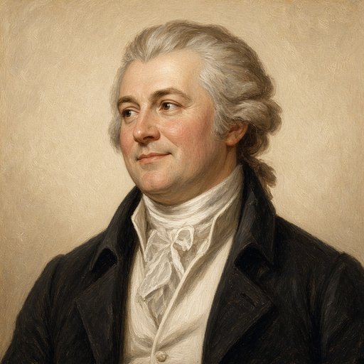 AI illustration of George Nicholas, Kentucky constitution framer, about 1792