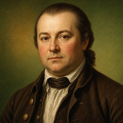 AI illustration of Col. John Bowman of Harrodsburg, about 1779