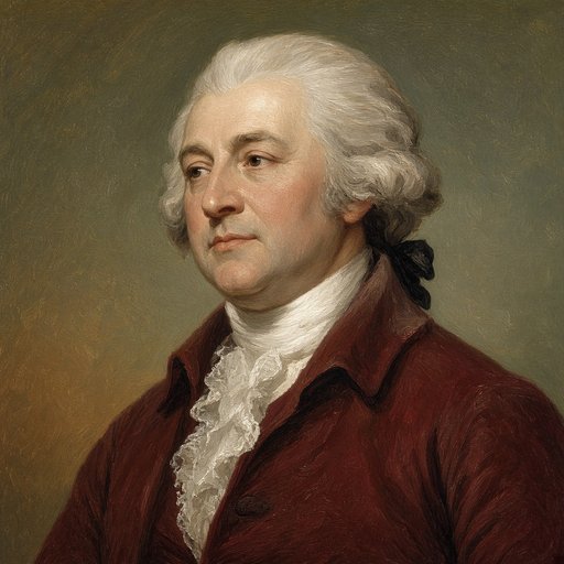 AI illustration of John Stuart, British southern Indian superintendent, about 1768