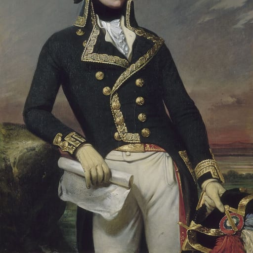Portrait of Marquis de Lafayette