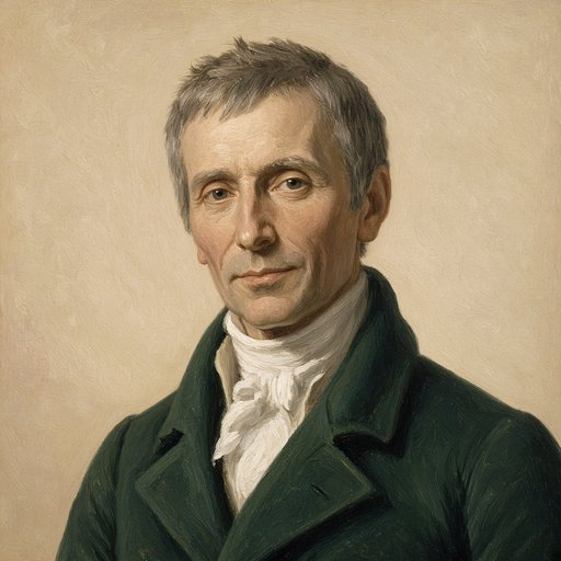AI illustration of Matthew Walton, Kentucky congressman, about 1803