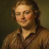 AI illustration of Michael Stoner, long hunter, about 1774