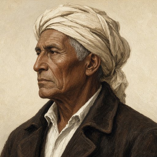 AI illustration of Path Killer, Cherokee principal chief, about 1805