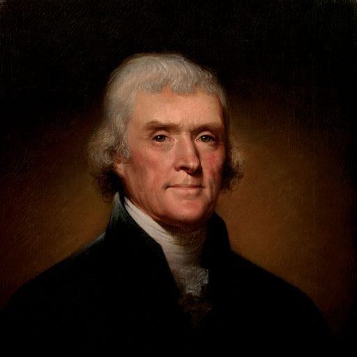 Portrait of Thomas Jefferson