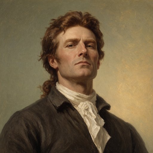 AI illustration of William Campbell, Kings Mountain commander, about 1780