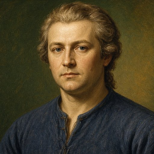 AI illustration of William Hoy, founder of Hoy's Station, 1780s
